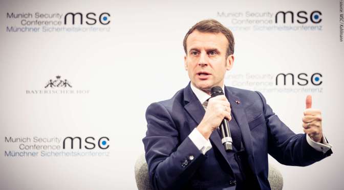 Emmanuel Macron: „Wir brauchen eine europäische Strategie“